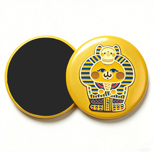 Aimants de réfrigérateur personnalisés en fer blanc, badges magnétiques en fer blanc, aimants de réfrigérateur en fer blanc de différents designs, aimants de réfrigérateur sur mesure - Product Image 2