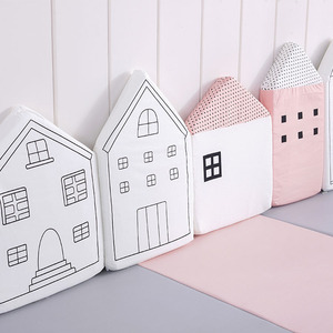 도매 북유럽 코튼 아기 작은 집 울타리 쿠션 - Product Image 1
