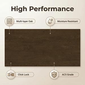 <span class=keywords><strong>Parquet</strong></span> massif en chêne français multicouche résistant à l'usure, à lattes moyennes, avec système <span class=keywords><strong>de</strong></span> clic et classe AC5, idéal pour les hôtels - Product Image 2