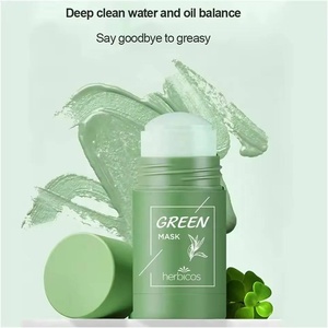 Bâton d'<span class=keywords><strong>argile</strong></span> naturelle biologique de marque privée pour le nettoyage du visage au thé <span class=keywords><strong>vert</strong></span> taille de voyage vitamine E pour peau sèche grasse/mixte - Product Image 2