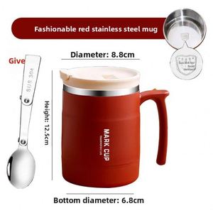 304 Stainless Steel Portable Mug Office Coffee Cup High Quality Gift Water Cup with Custom Logo for Office Workers - Product Image 4