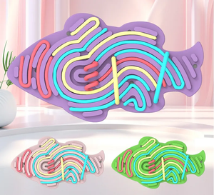 Gioco Sensoriale Educativo a Forma di Pesce, Giocattolo Antistress in Silicone per lo Sviluppo Intellettuale dei <span class=keywords><strong>Bambini</strong></span>, per Scuola e Casa - Product Image 5