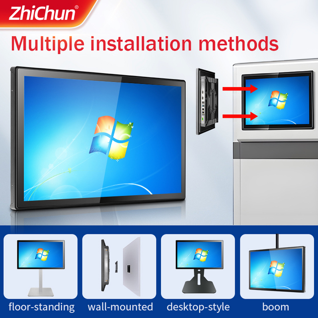 13 Inch Tablet Win11 Panel Computer 1920X1080 Industrial Panel Pc Scada Control Touch Screen Monitor Tablet Pc for PLC HMI