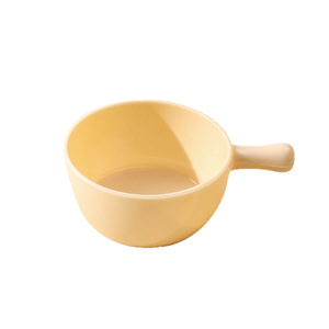 Mini Plastic Condiment Dish With Handle Round Solid Color For <b>Sauce</b> Seasoning Hot <b>Pot</b> Party Use - Product Image 3