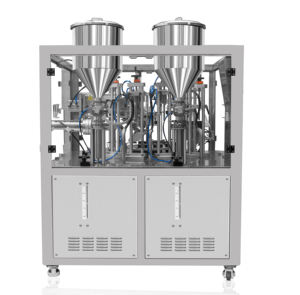 Due doppio strato tubo di riempimento macchina di sigillatura per l'industria cosmetica - Product Image 5