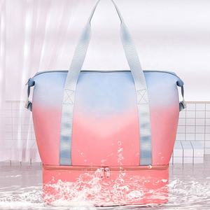 Bolsa de Hombro Personalizable 2026, Bolsa de Viaje Informal de Gran Capacidad, Bolsas de Viaje con Ruedas y Compartimento para <span class=keywords><strong>Zapatos</strong></span> - Product Image 4