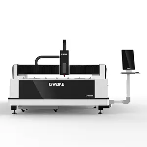 Système CNC coupe épaisseur de matériau métallique 1-20mm faible coût et machine de découpe laser à fibre de coupe efficace.