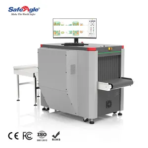 Safeagle เครื่องสแกนสัมภาระแบบสองมุมมอง HP-SE6040D พลังงานสองด้านความปลอดภัยที่สนามบิน