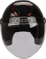 Casque de moto à face ouverte en matériaux ABS de haute qualité et NOUVEAU avec double visière