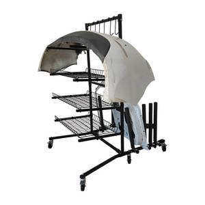 متعددة الوظائف السيارات بودي سوت المنقولة إصلاح متجر تخزين المتداول أجزاء السيارة عربة تخزين الرف - Product Image 3