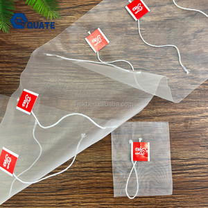 Rouleau de maille en nylon thermosoudé en gros pour sachets de thé pyramidaux, sachets filtrants <span class=keywords><strong>à</strong></span> thé en vrac et café - Product Image 3
