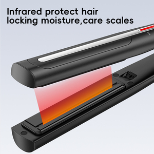 KangRoad Fer à lisser <span class=keywords><strong>électrique</strong></span> à infrarouge lointain professionnel Planchas De Cabello fer plat à cheveux à revêtement céramique à ions négatifs - Product Image 3