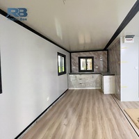 Casa Contenedor Prefabricada Expandible de Lujo Moderna para Jardín Trasero, Aislada y Móvil