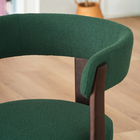 Chaise de salle à manger en bois massif, fauteuil de maison, style nordique simple, dossier en bois, fauteuil de bureau, chaise de salle à manger pour restaurants