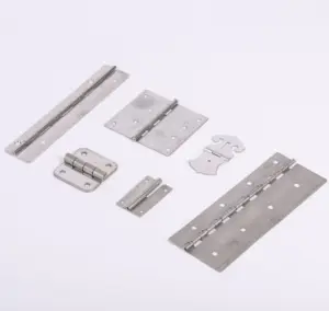 مفصلات مخصصة المورد الفولاذ المقاوم للصدأ/الألومنيوم/الحديد المفصلات بعقب