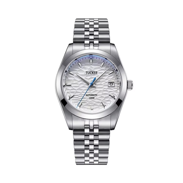 2025 Goods Customization Logo Sapphire Crystal 100m Waterproof 3D Dial Automatic Mechanical Watch for Men