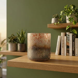 Portavelas Decorativo de Vidrio Tipo Huracán, 80mm, Redondo, Resistente al Calor, sin Llama, Decoración Navideña para el Hogar, Centro de Mesa para Bodas - Product Image 3