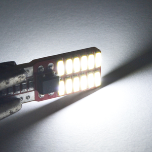 Ampoule LED G-View T10 158 161 168 <span class=keywords><strong>194</strong></span> W5W à culot cannelé W5W <span class=keywords><strong>194</strong></span> CANBUS 24smd 4014 pour éclairage automobile - Product Image 3