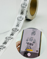 Etiquetas de Trazabilidad con Código QR, Anti-Falsificación, Impresión Digital, Número de Serie Variable con Patrón Guilloché, Personalizadas