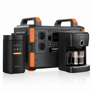 1000W 220V Solar Generator 100W <b>Rechargeable</b> <b>Battery</b> MPPT Controller Pure Sine Wave for Car Use T11&UC100 High Capacity <b>Battery</b> - Product Image 4