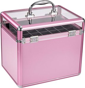 Custodia <span class=keywords><strong>per</strong></span> smalto <span class=keywords><strong>per</strong></span> <span class=keywords><strong>unghie</strong></span> con cassetto e divisori custodia da viaggio <span class=keywords><strong>per</strong></span> trucco Organizer <span class=keywords><strong>per</strong></span> cosmetici portatile valigia <span class=keywords><strong>per</strong></span> il trucco - Product Image 3