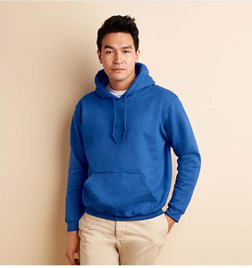 Großhandel Herren Oversized Pullover Hoodie Sweatshirt aus Baumwolle, Schlichtes Design, Winter-Fleece-Stoff, Großmengen-Bekleidung - Product Image 2