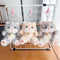 Peluches tendance en gros : Porte-clés chaton, jouets en peluche, animaux en peluche, breloques de sac