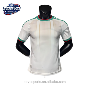 2026/2027 New Algerian Special Sports Jersey White Training Soccer Kit Algerian National Pride Sports Apparel - Wholesale Price - Product Image 1