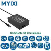 Adaptateur d'alimentation médical MYIXI IEC60601 AC-DC 24V 5A 120W GaN certifié CE avec garantie de 2 ans pour les bandes LED, les imprimantes