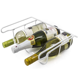 Organizador de congelador y <span class=keywords><strong>nevera</strong></span> que ahorra espacio, estante debajo de botellas para cerveza, vino y almacenamiento en refrigerador - Product Image 1