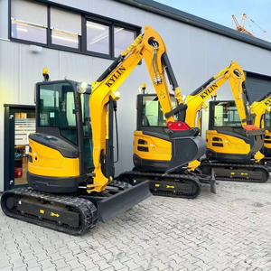 Excavatrices sur chenilles chinoises avec livraison directe, support de distribution DDP, moteur personnalisé EPA EURO5 4.5T, <span class=keywords><strong>certification</strong></span> CE - Product Image 1