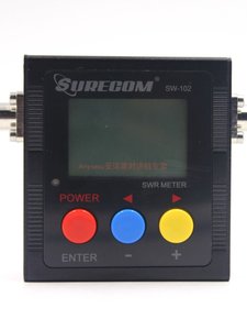 เครื่องวัดสัญญาณวิทยุ Surecom SW-102 สำหรับวัดค่า SWR/VSWR ช่วงความถี่ 100 ถึง 520MHz พร้อมหัวต่อแบบตัวเมีย SL16 เครื่องวิเคราะห์เสาอากาศ รวมอะแดปเตอร์ L667 - Product Image 5