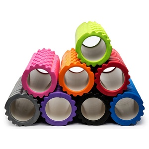 Rodillo de Espuma EVA de Alta Densidad Personalizado para Yoga y Pilates, Rodillo Hueco de Masaje de 33*14CM para Ejercicio, Gimnasio y Fitness - Product Image 4