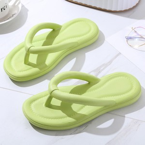 2024 vendita calda eva casa traspirante e uscire a doppio uso semplice moda multi-colore piattaforma infradito - Product Image 6