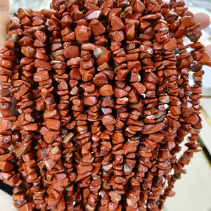 Perles en <span class=keywords><strong>pierre</strong></span> naturelle <span class=keywords><strong>de</strong></span> 5-8 mm en vrac pour <span class=keywords><strong>la</strong></span> fabrication <span class=keywords><strong>de</strong></span> bijoux : Améthyste, Quartz Rose, Jaspe Rouge, et autres pierres brutes - Product Image 5