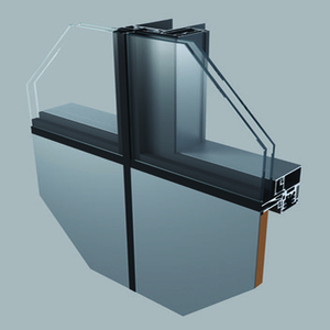 Yüksek kaliteli düz ve kavisli yapısal cephe yalıtımlı cam perde duvar fiyatı - Product Image 6