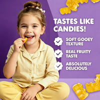 Venta Directa de Fábrica, OEM Disponible. Gomitas de Citrato de Magnesio Natural para el Sueño de los Niños Suplementos sin Melatonina para la Relajación Infantil