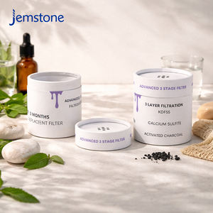 Emballage de tube en carton rigide écologique pour filtre de douche sur mesure, emballage de tube en papier pour cylindre de thé, bougie - Product Image 2