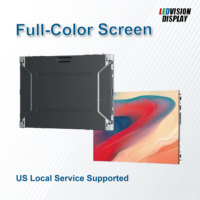 Layar LED US Stock P1.8 Indoor 640x480mm dengan Kartu Penerima Novastar A5S Plus, Panel Video Wall dengan Refresh Rate Tinggi 3840Hz