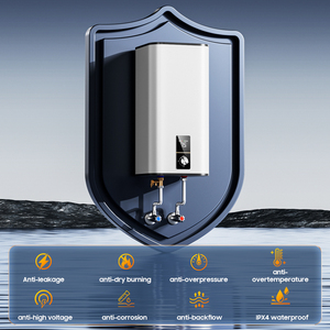 <span class=keywords><strong>Chauffe</strong></span>-<span class=keywords><strong>eau</strong></span> mural pour salle de bain certifié CE CCC, durable, <span class=keywords><strong>100L</strong></span>, 2000W, avec réservoir en émail, pour une douche confortable à domicile - Product Image 6
