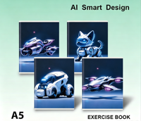 Cahiers d'exercices pour étudiants, cahiers d'exercices en gros, cahiers d'exercices pour les écoles avec design de couverture personnalisable