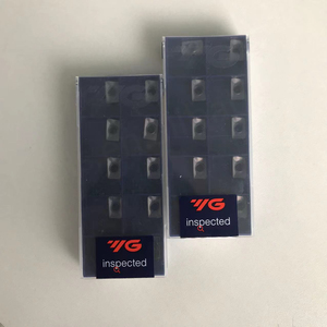 APKT100308PDTR YG602 Inserts en carbure carrés 100% originaux pour tournage externe à avance élevée sur tour CNC, revêtement PVD pour l'acier - Product Image 6