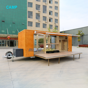 CAMP Remorque alimentaire mobile Vêtements mobiles <span class=keywords><strong>Magasin</strong></span> de détail Boutique Camion Conteneur Bar Restaurant - Product Image 2
