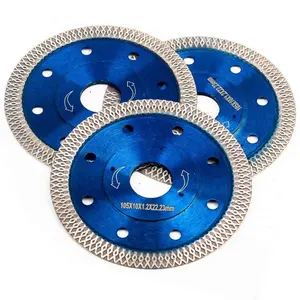 4" 4.5" 5" 6" 7" 8" 9" 10" Super Thin Diamond Tile Blade Porcelain Saw Blade For Cutting Porcelain Tile Granite Marbles