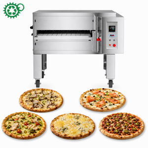 Four à <span class=keywords><strong>pizza</strong></span> à bande transporteuse personnalisable Quattro Formaggi, machine à faire des pizzas à la romaine, machine à faire des pizzas au paneer tikka pour usine - Product Image 1