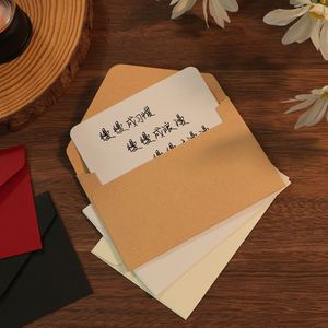 Kraft <strong>Paper</strong> Small <strong>Envelope</strong> 10.5*7 <strong>Size</strong> Membership Card Spot Wholesale Blank Simple Design for Greeting Card Invitation Letter - Product Image 3