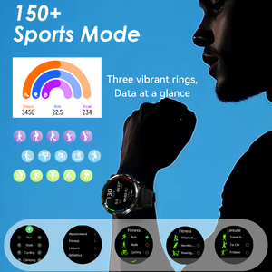 <span class=keywords><strong>Reloj</strong></span> Inteligente <span class=keywords><strong>SmartWatch</strong></span> con Pantalla AMOLED de 1.43 Pulgadas, Resistencia al Agua 3ATM y Asistente de Voz con IA, <span class=keywords><strong>Reloj</strong></span> Inteligente para Hombre - Product Image 3