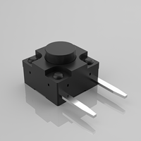 Interrupteur Tactile Étanche en Plastique 12V de Haute Qualité 6x6 Bouton Poussoir Coulissant 2P pour Jouet