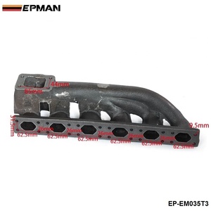 Colector de escape EPMAN E36 E46, compatible con <span class=keywords><strong>BMW</strong></span> 1991-1999 E36 2000-2006 E46 I6 T3 T4 M50 M52 M54, para <span class=keywords><strong>BMW</strong></span> E36- - Product Image 3