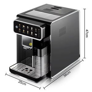 เครื่องชงกาแฟอัตโนมัติเต็มรูปแบบ ควบคุมผ่านแอปพลิเคชัน สำหรับเอสเพรสโซ คาปูชิโน ลาเต้ พร้อมฟังก์ชั่นนม เหมาะสำหรับใช้ในบ้านและโรงแรม - Product Image 3